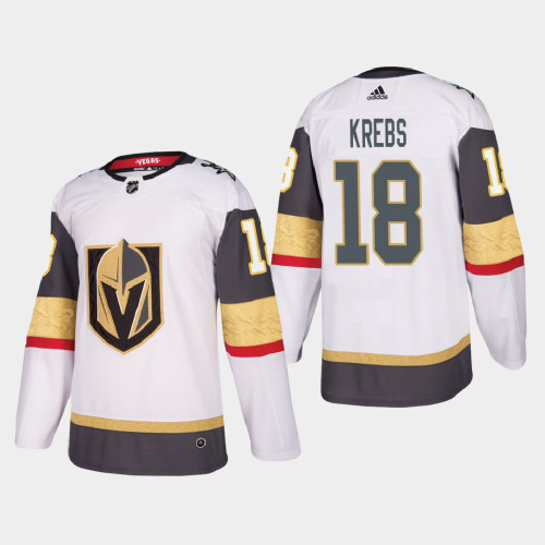 Men Vegas Golden Knights Peyton Krebs 18 Reverse Retro Jersey Men Red Jersey  - Bluefink