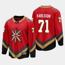 Men's Vegas Golden Knights William Karlsson #71 Special Edition Red Jersey - With 2023 Stanley Cup Patch