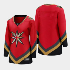 Women Vegas Golden Knights Special Edition Red Jersey - With 2023 Stanley Cup Patch