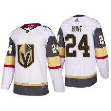 Vegas Golden Knights #24 White Brad Hunt 2018 Draft New Season Jersey