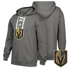 Vegas Golden Knights Gray Logo Hoodie