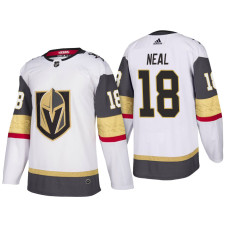 Vegas Golden Knights #18 White James Neal 2018 Draft New Season Jersey