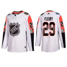 Vegas Golden Knights 2018 All Star #29 White Marc-Andre Fleury Jersey