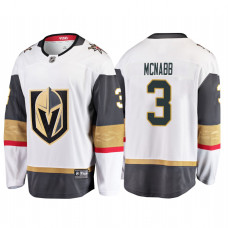 Vegas Golden Knights #3 Brayden McNabb 2018 Fanatics Branded Breakaway White Jersey