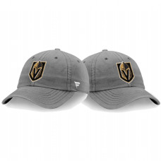Vegas Golden Knights Helmet Core Fundamental Adjustable Charcoal hat