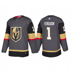 Vegas Golden Knights #1 Dylan Ferguson Home Black Jersey