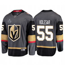 Vegas Golden Knights #55 Keegan Kolesar 2018 Stanley Cup Final Bound Breakaway Home Gray Jersey