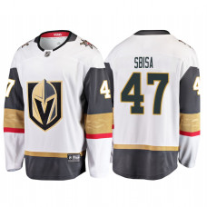 Vegas Golden Knights #47 Luca Sbisa 2018 Fanatics Branded Breakaway White Jersey