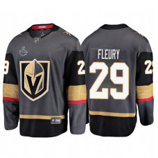 Vegas Golden Knights #29 Marc-Andre Fleury 2018 Stanley Cup Final Bound Breakaway Home Gray Jersey