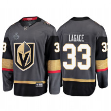 Vegas Golden Knights #33 Maxime Lagace 2018 Stanley Cup Final Bound Breakaway Home Gray Jersey