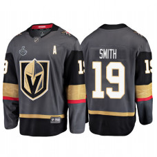 Vegas Golden Knights #19 Reilly Smith 2018 Stanley Cup Final Bound Breakaway Home Gray Jersey