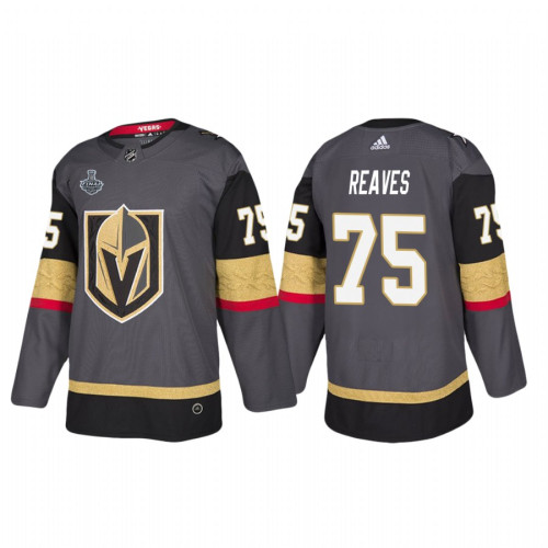 Vegas Golden Knights #75 Ryan Reaves 2018 Stanley Cup Final Bound Breakaway  Home Gray Jersey