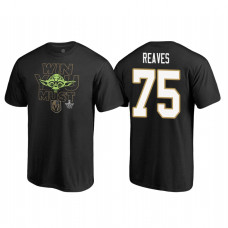 Vegas Golden Knights #75 Ryan Reaves Stanley Cup Playoffs 2018 Star Wars Win You Must Name and Number Black T-shirt