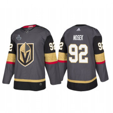 Vegas Golden Knights #92 Tomas Nosek 2018 Stanley Cup Final Bound Patch Authentic Gray Jersey