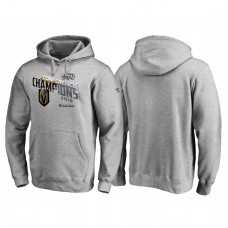 Vegas Golden Knights 2018 Western Conference Champions Chip Pass Pullover Heather Gray Hoodie