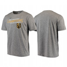 Vegas Golden Knights Western Conference Champions 2018 Game Misconduct Performance Charcoal T-Shirt