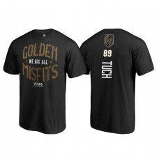 Vegas Golden Knights #89 Alex Tuch 2018 Stanley Cup Final Name and Number Short Sleeve Black T-Shirt