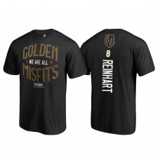 Vegas Golden Knights Griffin Reinhart 2018 Stanley Cup Final Name and Number Short Sleeve Black T-Shirt