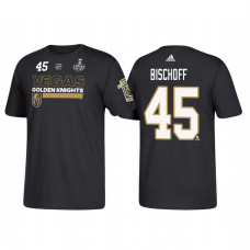 Vegas Golden Knights Jake Bischoff 2018 Stanley Cup Final Bound Name and Number Black T-shirt