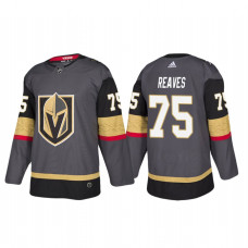 Vegas Golden Knights #75 Ryan Reaves Authentic Player Grey Home Jersey