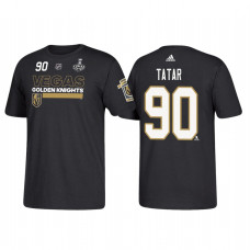 Vegas Golden Knights #90 Tomas Tatar 2018 Stanley Cup Final Bound Name and Number Black T-shirt