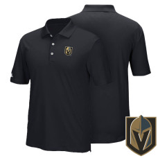 Vegas Golden Knights Black Fitted Polo