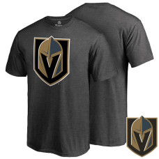 Vegas Golden Knights Charcoal Team Logo Short Sleeve T-shirt