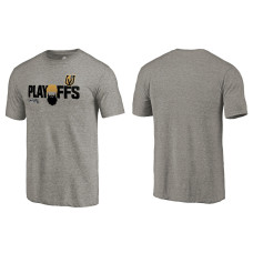 Vegas Golden Knights 2018 Stanley Cup Playoffs Bound Team Tri-blend T-shirt Grey