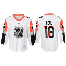 Youth Vegas Golden Knights 2018 All Star #18 White James Neal Jersey