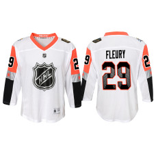 Youth Vegas Golden Knights 2018 All Star #29 White Marc-Andre Fleury Jersey