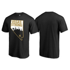 Youth Vegas Golden Knights Black Strong T-Shirt