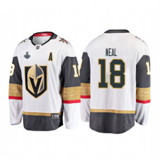 Youth Vegas Golden Knights #18 James Neal 2018 Stanley Cup Final Breakaway Road White Jersey