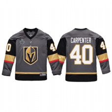 Youth Vegas Golden Knights #40 Ryan Carpenter Replica Player 2018 Stanley Cup Final Jersey Gray
